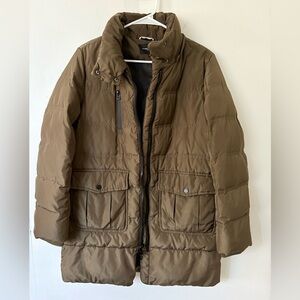Marc New York Men's Olive Puffer Jacket